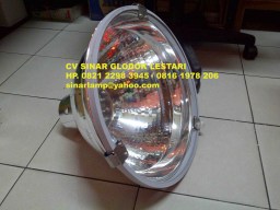 Kap Lampu HDK Reflector Mirror Tutup Kaca Safety Glass